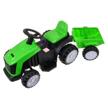 Traktor z Przyczepą Zielony